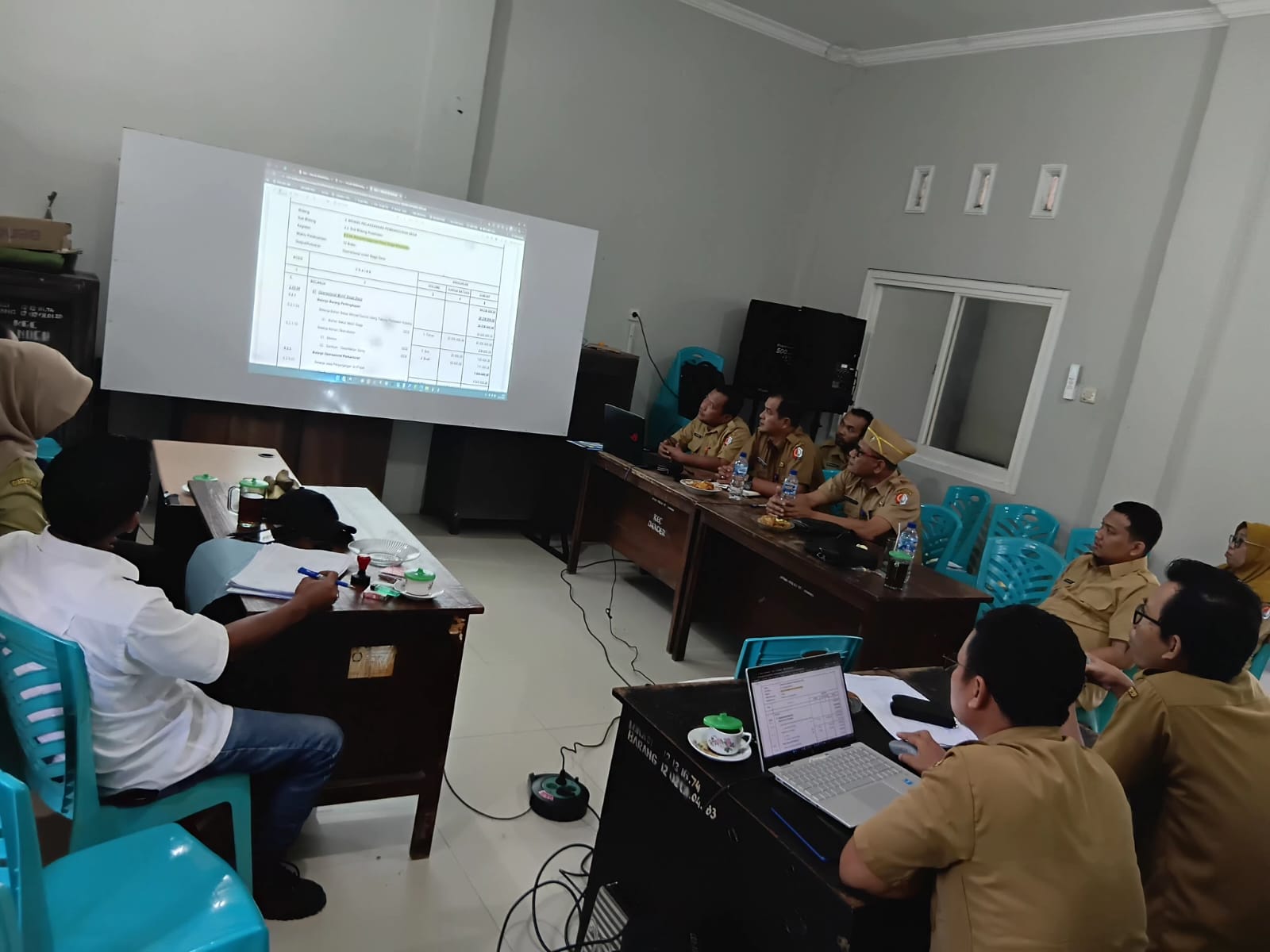 Evaluasi Raperdes Tentang APBDes Tahun 2026 Ds.Ngunut Kec.Dander.