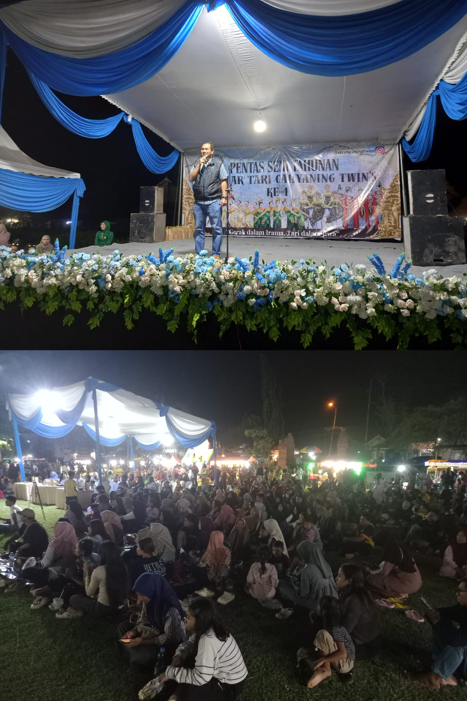 Pentas Seni Tahunan Sanggar Tari Cahyaning Twins