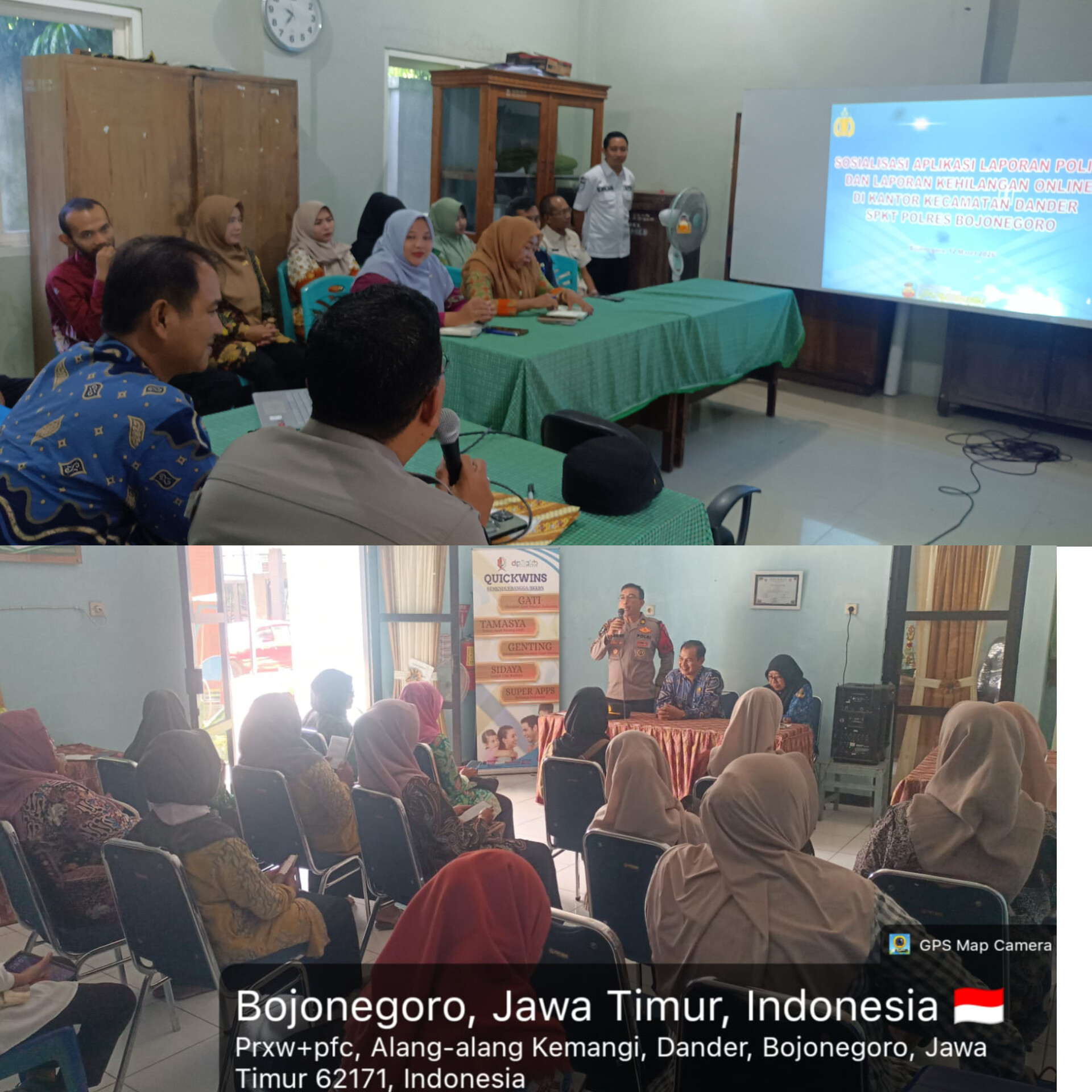 Tingkatkan Kualitas Pelayanan Publik Polres Bojonegoro Sosialisasikan Aplikasi Layanan Digital.