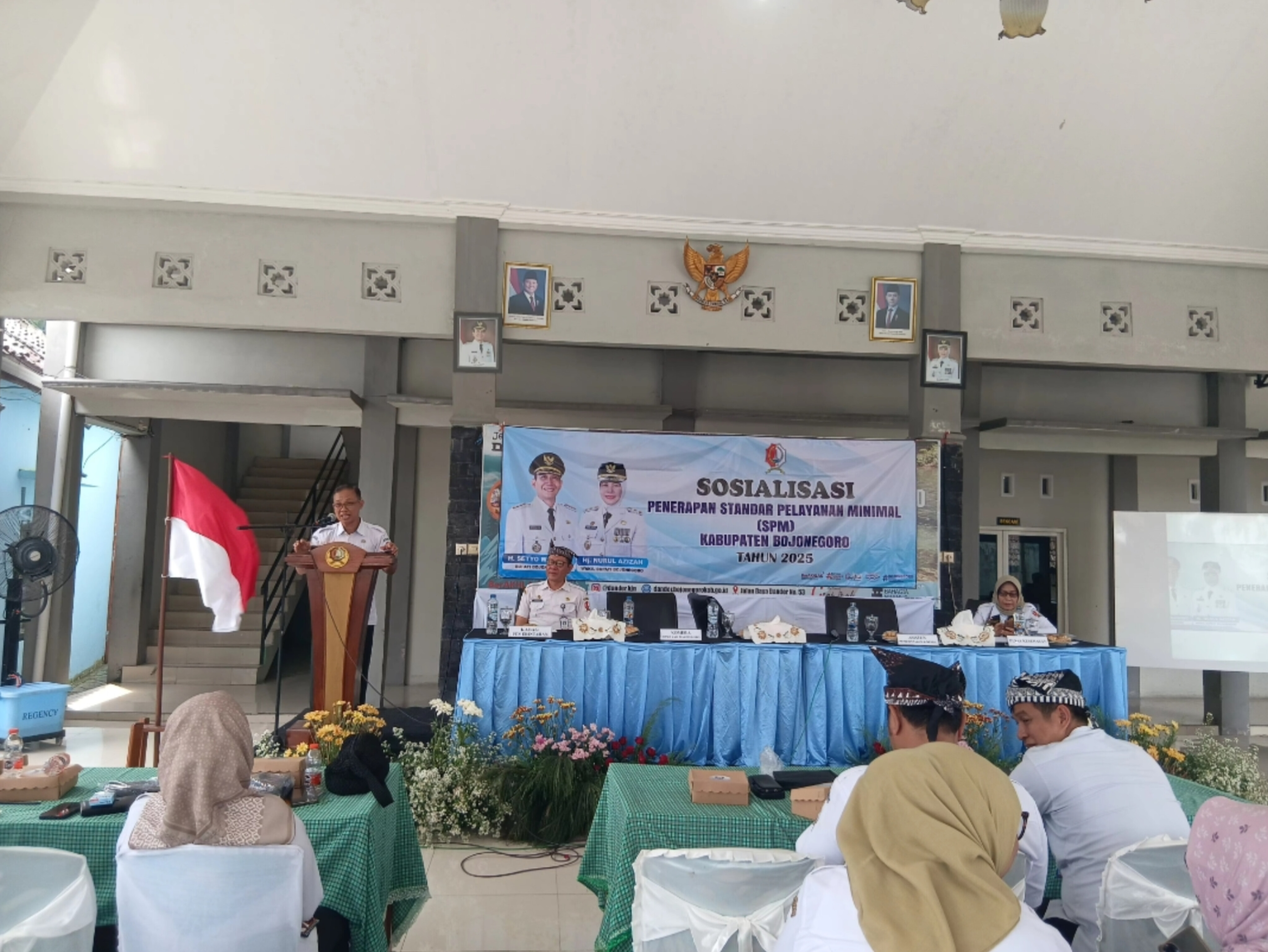 Sosialisasi Penerapan Standar Pelayanan Minimal  ( SPM ) Kabupaten Bojonegoro Tahun 2025