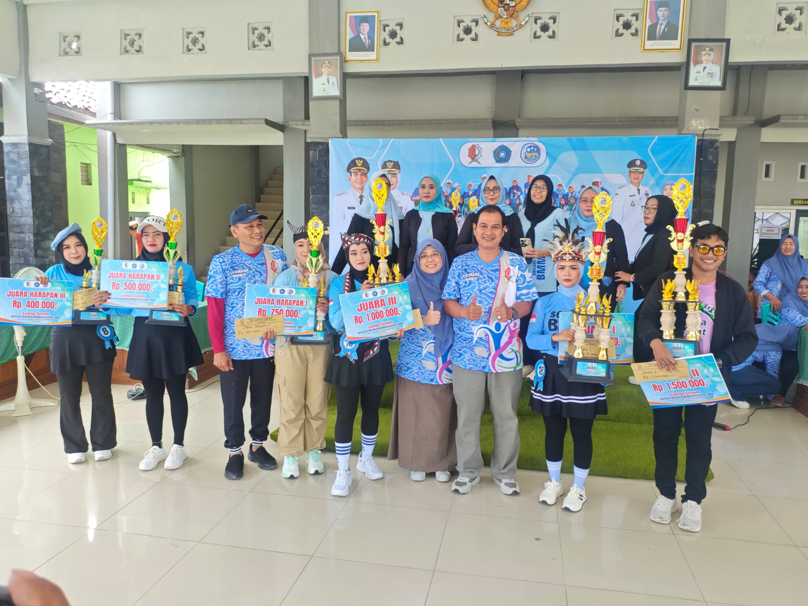 Juara Lomba Senam BMM